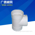Stampaggio ad iniezione di plastica per raccordi per tubi in PVC a canale caldo